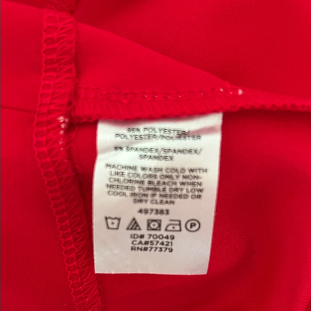 Ann Taylor Bold Red DressyTank Top - Picture 6 of 6